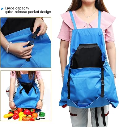 Gardening Apron with Large Pockets /مريلة البستنة ذو الجيوب الكبيرة