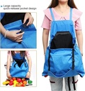 Gardening Apron with Large Pockets /مريلة البستنة ذو الجيوب الكبيرة