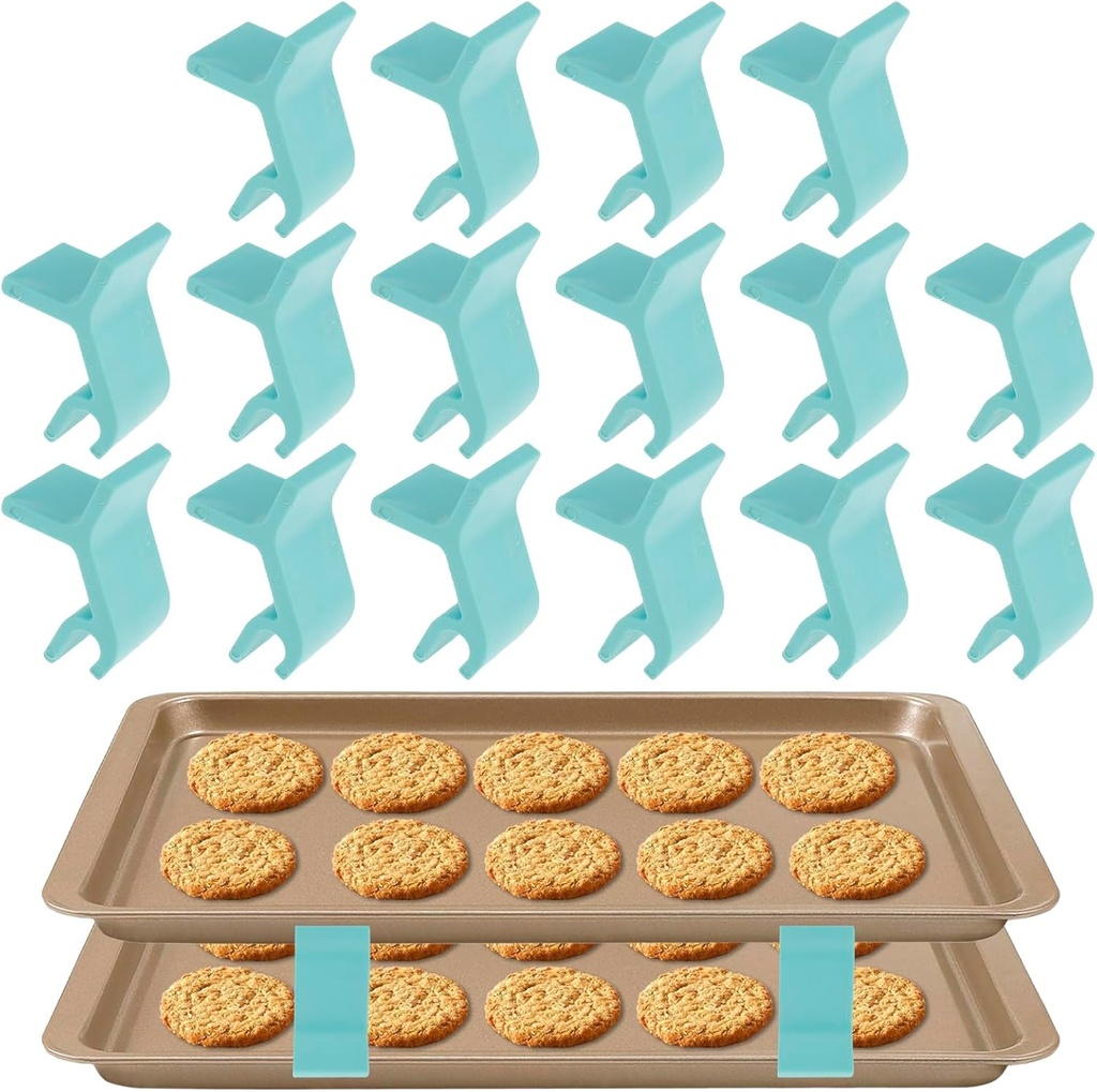 24pcs Baking Tray Stacker Clips/مشابك رفع صينية الفرن