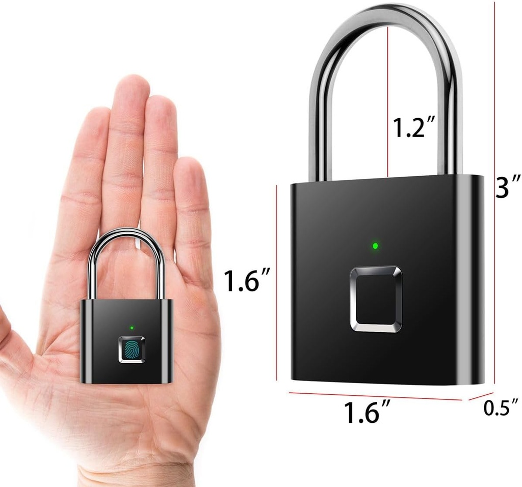 Fingerprint Lock / قفل بالبصمة الإصبع
