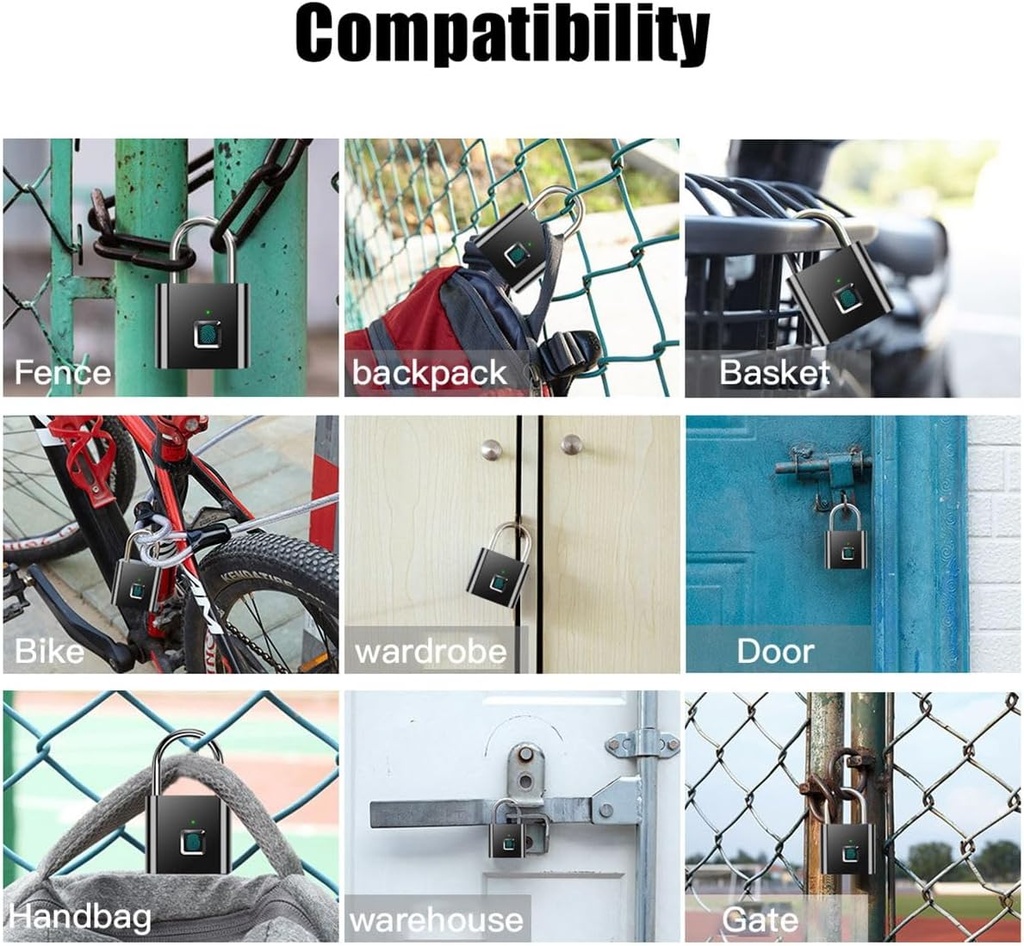 Fingerprint Lock / قفل بالبصمة الإصبع
