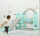INDOOR PLASTIC KIDS SLICE AND SWING 130x140x108cm/زحليقة وأرجوحة بلاستيكية داخلية للأطفال