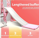 INDOOR PLASTIC KIDS SLICE AND SWING 130x140x108cm/زحليقة وأرجوحة بلاستيكية داخلية للأطفال