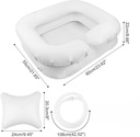 Hair Washing Shampoo Inflatable Basin /حوض غسيل الشعر والشامبو القابل للنفخ