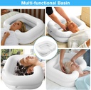 Hair Washing Shampoo Inflatable Basin /حوض غسيل الشعر والشامبو القابل للنفخ
