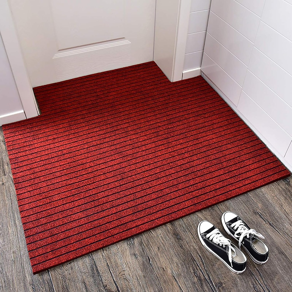 RED RUG DOOR MAT 1.2x1M/ سجادة باب احمر