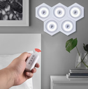 3 SET LED LIGHT WITH REMOTE/3 مجموعة من مصابيح LED مع جهاز تحكم عن بعد