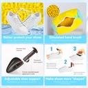 Laundry Shoes Bag 43x30cm'B' With Anti-deforming Support/حقيبة غسيل الاحذية مع دعامات 