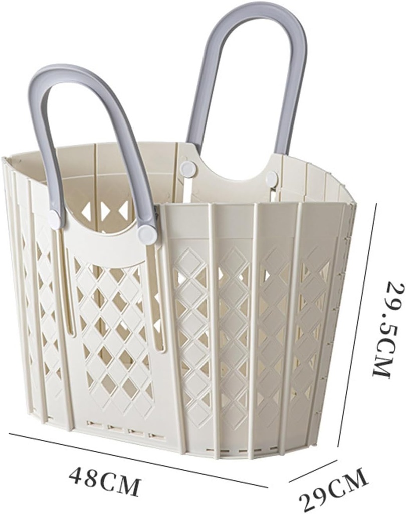 Foldable Laundry & Shopping Basket / سلة غسيل وتسوق قابلة للطي