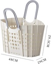 Foldable Laundry & Shopping Basket / سلة غسيل وتسوق قابلة للطي