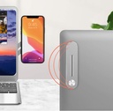 Phone Holder Stand Aluminum Magnetic Bracket /حامل الهاتف من الألومنيوم مع دعامة مغناطيسية