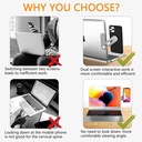 Phone Holder Stand Aluminum Magnetic Bracket /حامل الهاتف من الألومنيوم مع دعامة مغناطيسية