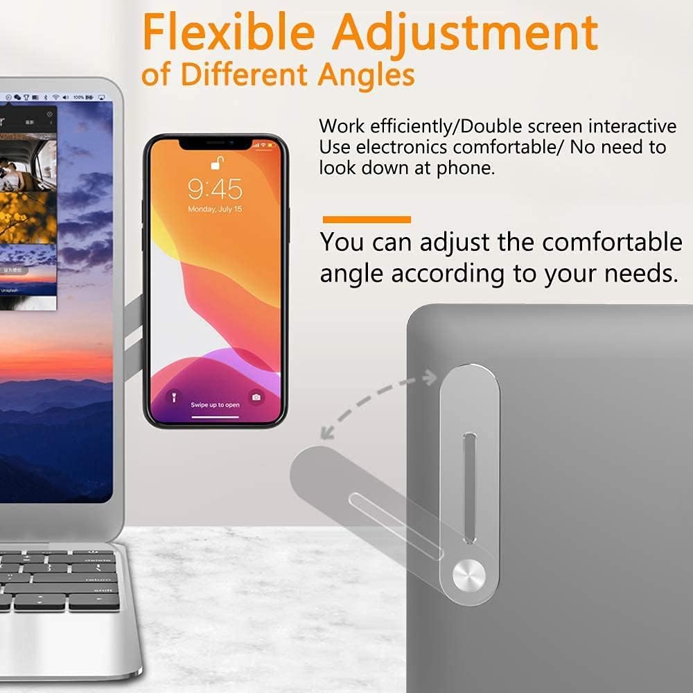 Phone Holder Stand Aluminum Magnetic Bracket /حامل الهاتف من الألومنيوم مع دعامة مغناطيسية