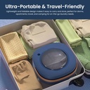 Mini Portable Foldable Washing Machine 12L /غسالة ملابس صغيرة محمولة قابلة للطي سعة 12 لترًا