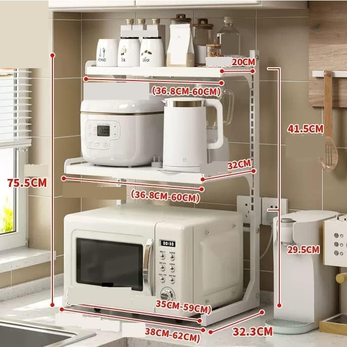 MULTIFUNCTION KITCHEN STORAGE RACK/ رف تخزين متعدد الوظائف للمطبخ