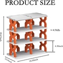  Four-layer shoe rack / رف أحذية بأربع طبقات