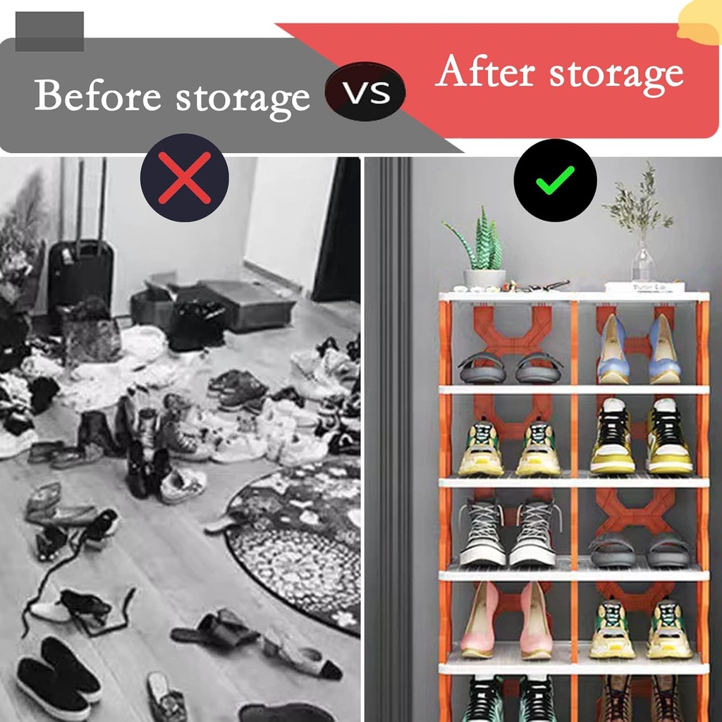  Four-layer shoe rack / رف أحذية بأربع طبقات