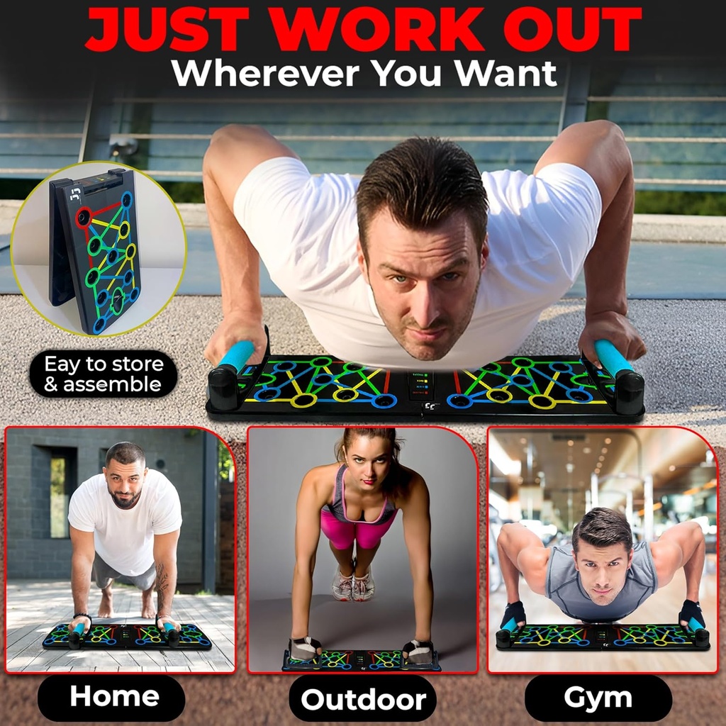 FOLADABLE  PUSH UP BOARD