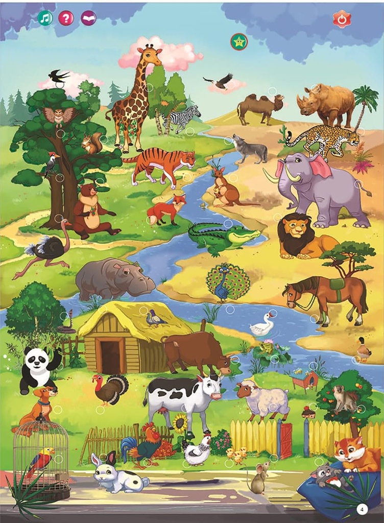 KIDS ELECTRONIC EDUCATIONAL BOOK/