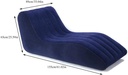 INFLATABLE RELAXING SOFA 155x86x67cm /أريكة استرخاء قابلة للنفخ