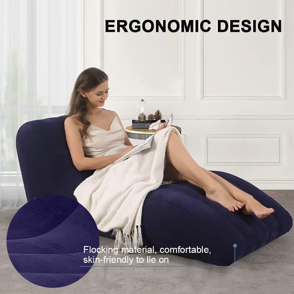 INFLATABLE RELAXING SOFA 155x86x67cm /أريكة استرخاء قابلة للنفخ