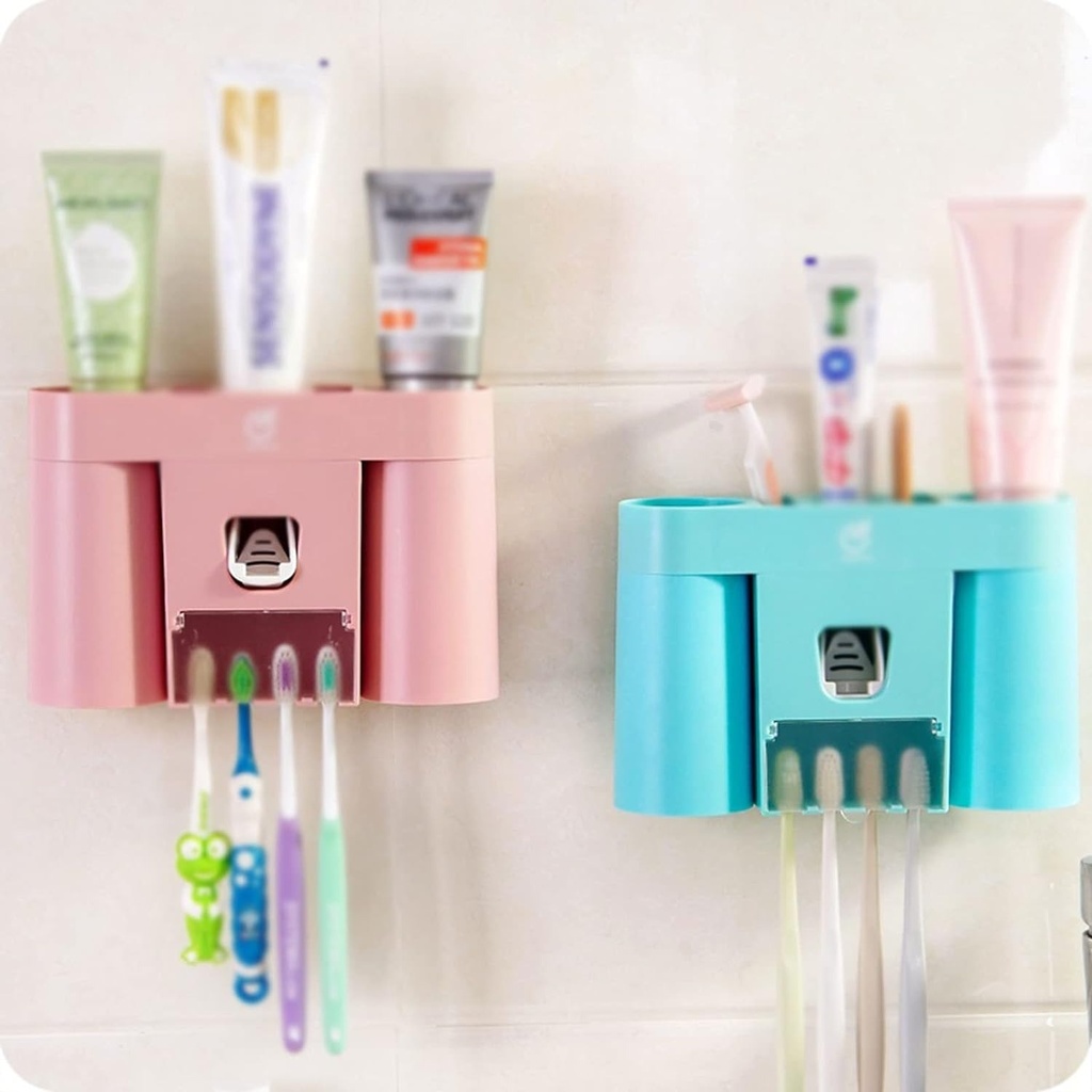HAPPINESS HOME WASH SUIT/منظم فرش الأسنان والمعجون