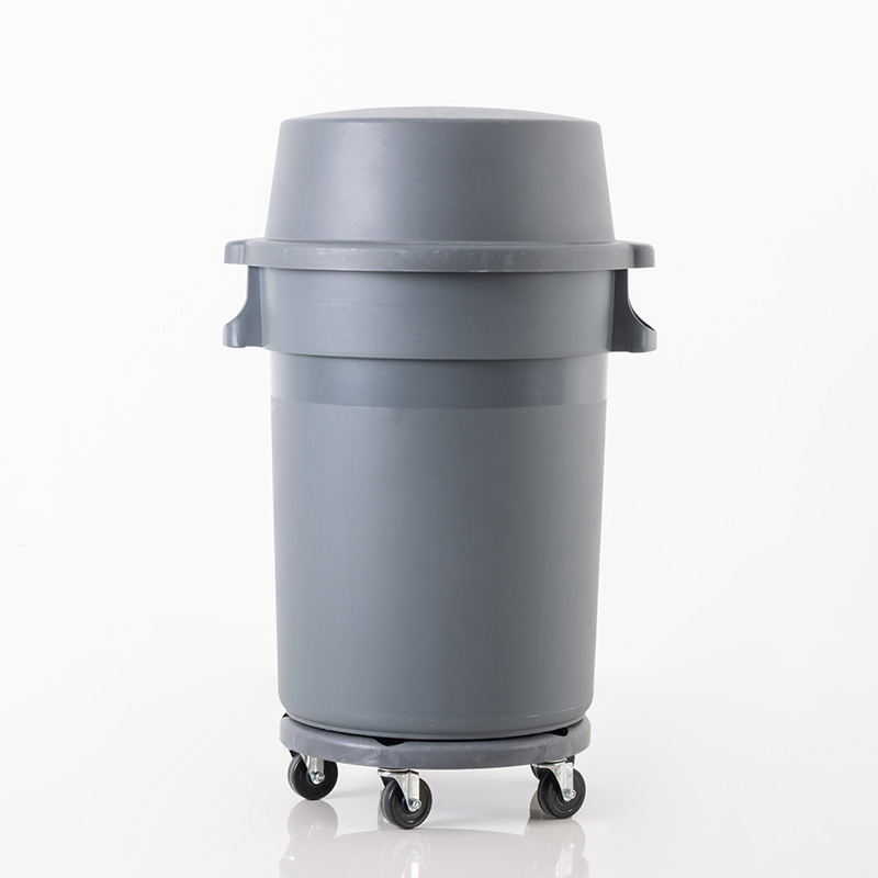 80L round trash can (with base)/سلة المهملات المستديرة سعة 80 لترًا (مع القاعدة)