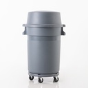 80L round trash can (with base)/سلة المهملات المستديرة سعة 80 لترًا (مع القاعدة)