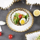 24PCs Dinnerware Dishes Set /مجموعة اطباق عشاء مكونة من 24 قطعة