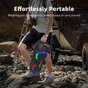 Portable Wireless BT Speaker with MIC/مكبر صوت لاسلكي محمول بتقنية البلوتوث مع ميكروفون