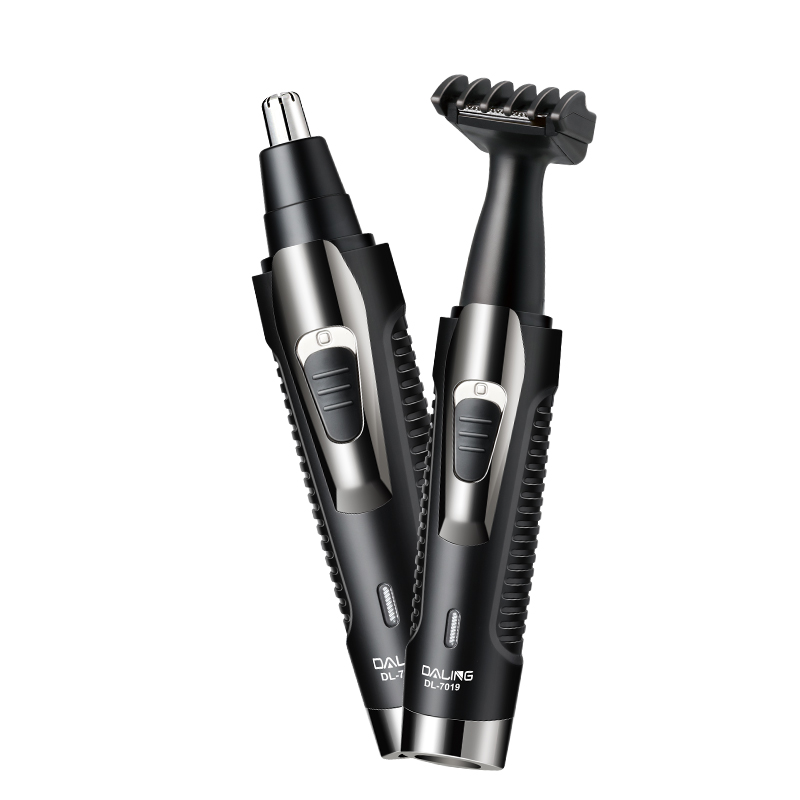 DALING 2 IN 1 NOSE HAIR & UOTLINE TRIMMER  / ماكينة تشذيب شعر الأنف والذقن 2 في 1 من جادالينج مع حقيبة