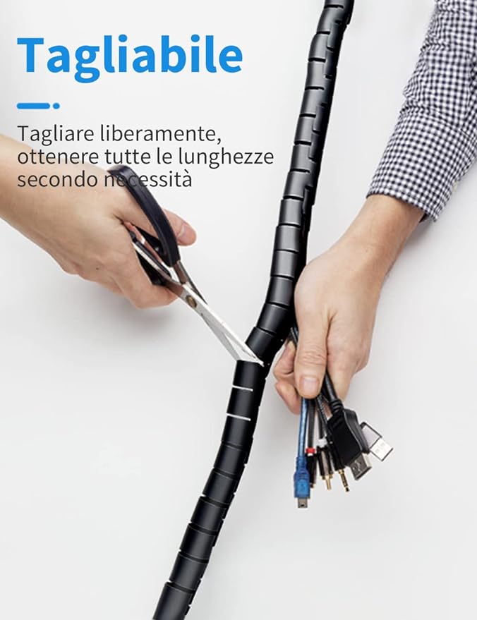 CABLE MANAGEMENT SLEEVE/منظم الكيبل المغنطيسي