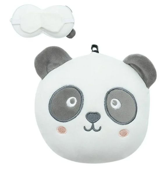 2 in 1 PILLOW WITH EYE MASK /وسادة 2 في 1 مع قناع للعين