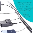 CABLE MANAGEMENT SLEEVE/منظم الكيبل المغنطيسي