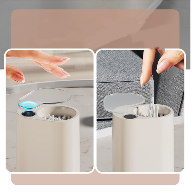 Sensing Cotton Swab Smart Electric Box/صندوق تخزين اعواد الاذن الذكي 
