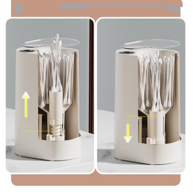 Sensing Cotton Swab Smart Electric Box/صندوق تخزين اعواد الاذن الذكي 