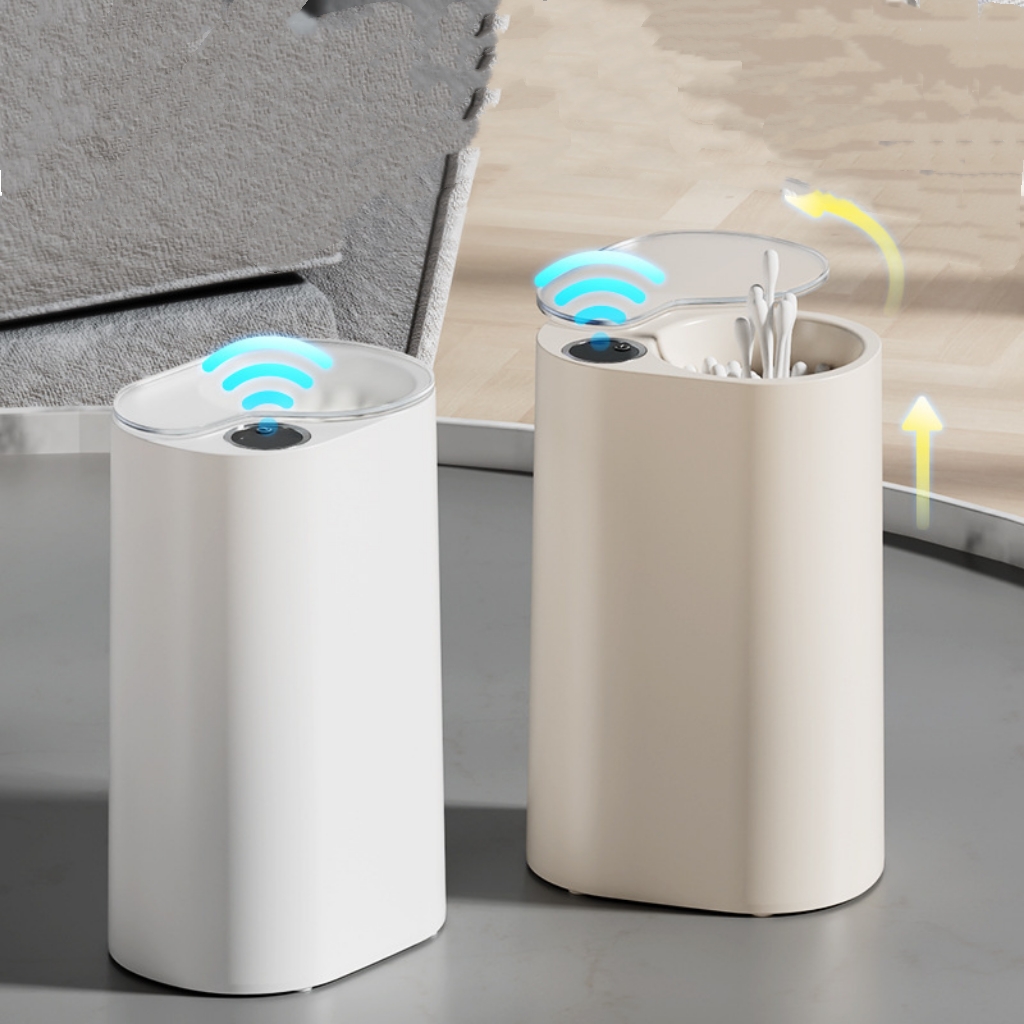 Sensing Cotton Swab Smart Electric Box/صندوق تخزين اعواد الاذن الذكي 