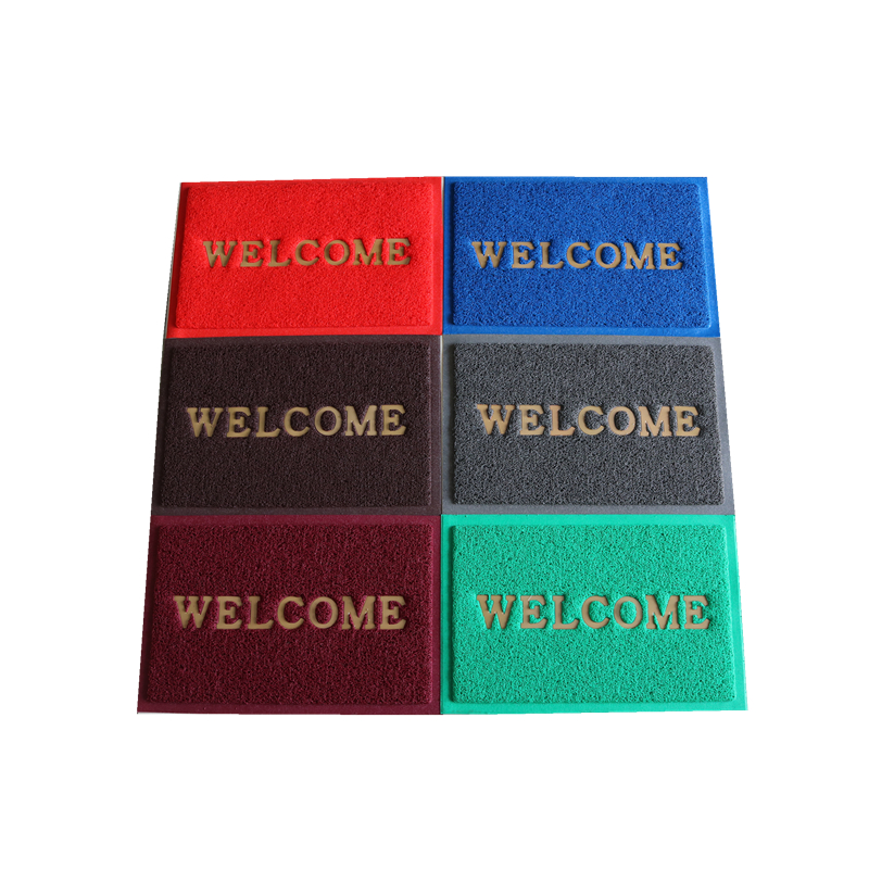 WELCOME PVC Coil Door Mat 58x88CM/سجادة باب 