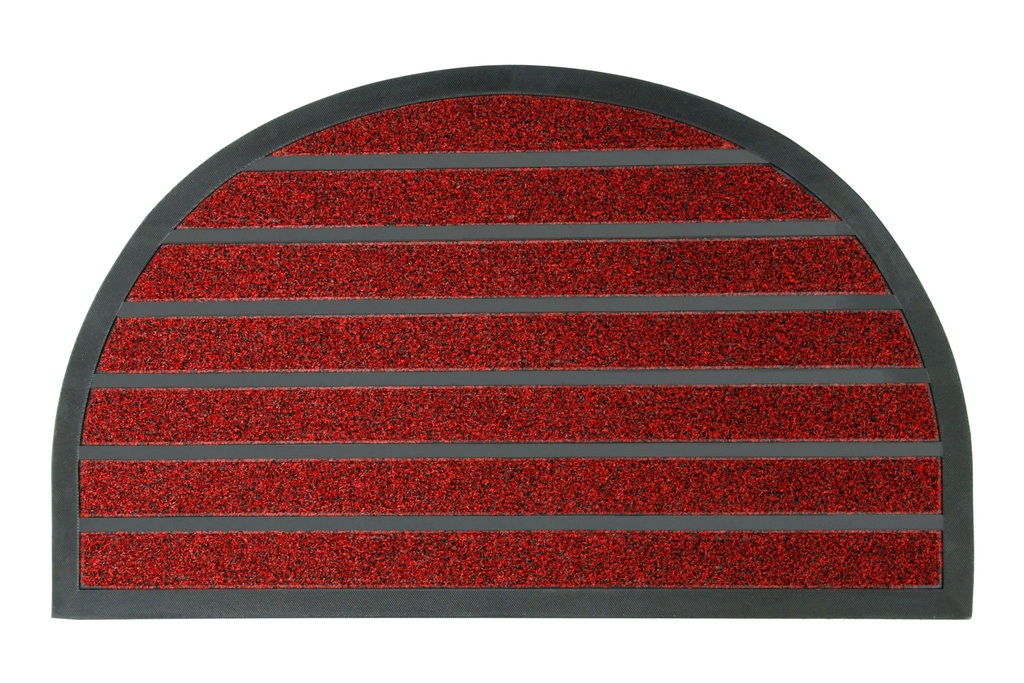 Coir and Rubber Entryway Lawn Semicircle Doormat 45*75CM/سجادة الباب للمدخل نصف دائرية 
