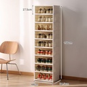 9 Layers Plastic Foldable Shoe Rack Cabinet /خزانة أحذية بلاستيكية قابلة للطي مكونة من 9 طبقات