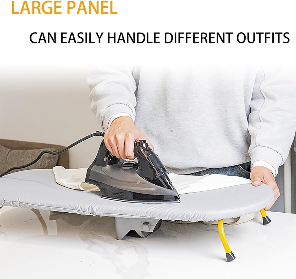 FOLDING TABLE TOP IRONING BOARD WALL MOUNTED /طاولة قابلة للطي، لوح كي ملابس يُثبت على الحائط