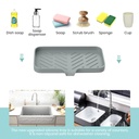 Silicone Kitchen Draining Dry Mat /حصيرة تجفيف سيليكونية للمطبخ