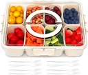  8-compartment portable snack container, or Spice Grid/علبة وجبات خفيفة محمولة بثمانية أقسام، أو شبكة توابل