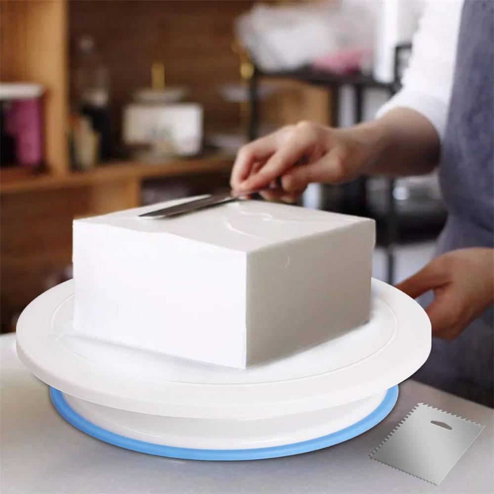 CAKE DECORATING PLATE/ صحن تقديم الكيك