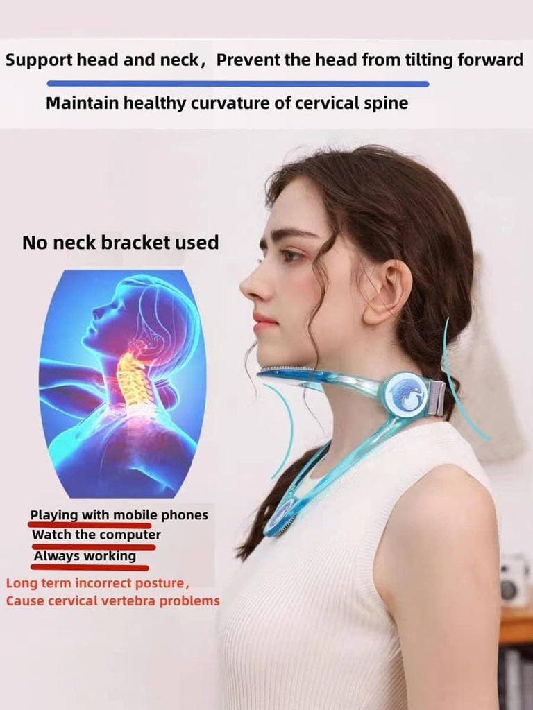 Adjustable Neck Support Braces/ دعامات رقبة قابلة للتعديل