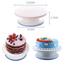 CAKE DECORATING PLATE/ صحن تقديم الكيك