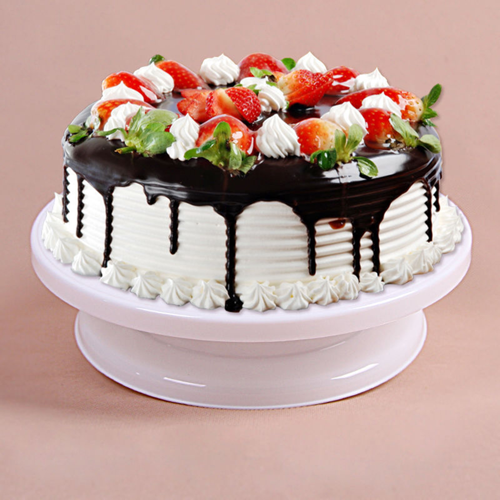 CAKE DECORATING PLATE/ صحن تقديم الكيك