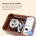 Korean portable mini gas stove/موقد غاز كوري صغير محمول