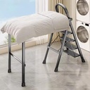 2 in 1 Clothes Dryer Multifunctional Folding Ladder  Rack/مجفف ملابس 2 في 1 متعدد الوظائف مع رف سلم قابل للطي