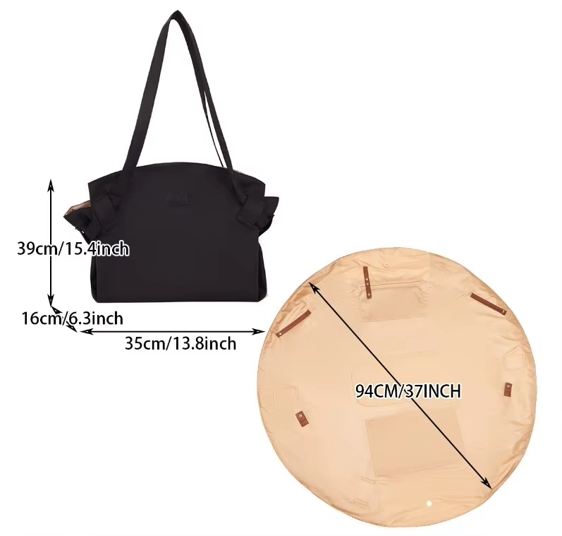 Multifunctional Travel Camping Storage Bag Large Capacity/حقيبة تخزين متعددة الوظائف للسفر والتخييم بسعة كبيرة